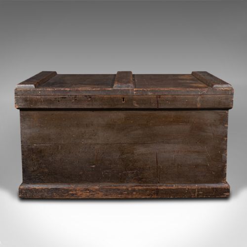 ANTIQUE PINE TOOL CHEST VICTORIAN 1880 - ADDITIONAL PHOTO 5