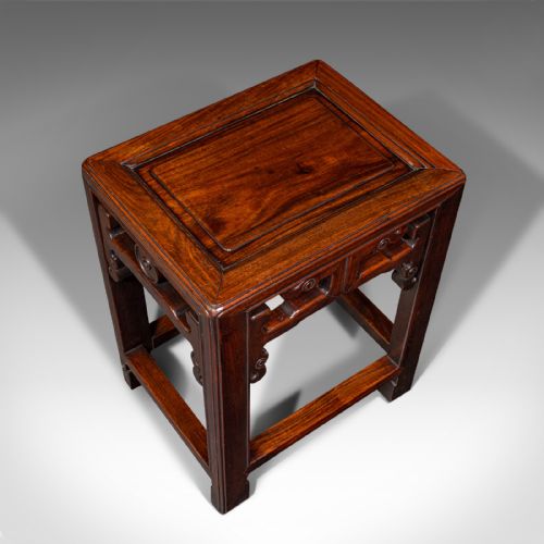 fig 2. Antique Occasional Table, Chinese, Lamp, Jardiniere Stand, Victorian, Circa 1900