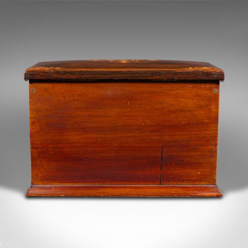 fig 4. Antique Travelling Author's Writing Box, English, Correspondence Case, Victorian