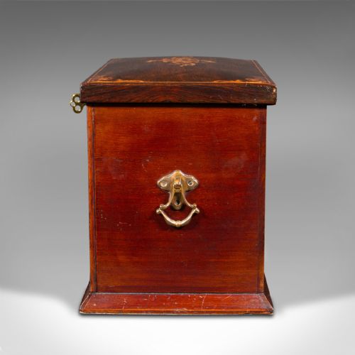 fig 6. Antique Travelling Author's Writing Box, English, Correspondence Case, Victorian