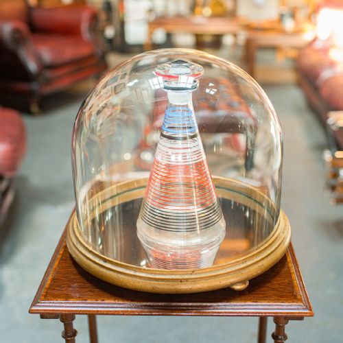 fig 1. Antique Mirrored Display Dome, English, Exhibition Taxidermy Showcase, Victorian