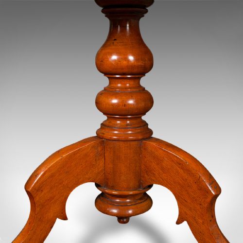ANTIQUE DISPLAY TABLE ENGLISH WALNUT INTIMATE DINING 24 SEAT VICTORIAN - ADDITIONAL PHOTO 9