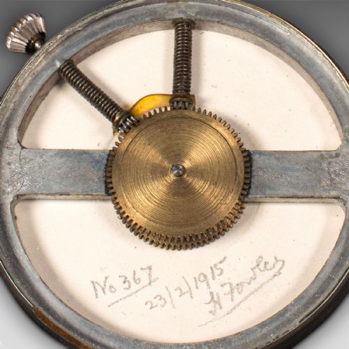 fig 5. Antique Textile Calculator, English, Factory Loom Counter, Fowler & Co, C.1920