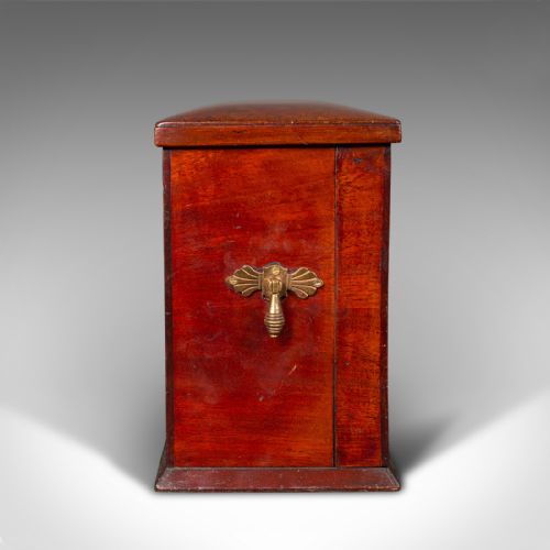 fig 2. Antique Travelling Writing Slope, English, Correspondence Box, Victorian, C.1899