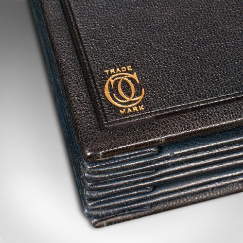 ANTIQUE CORRESPONDENCE CASE SCOTTISH LEATHER W J MILNE EDINBURGH VICTORIAN - ADDITIONAL PHOTO 8