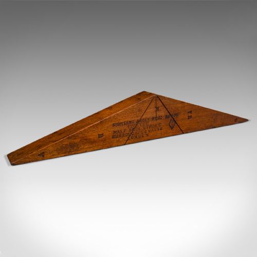 fig 1. Antique Billiards Sighting Angle, English, Burroughes & Watts, Victorian, C.1880