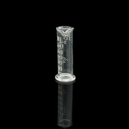fig 2. Small Antique Pharmacist's Measuring Cup, English, Glass, Apothecary, Victorian