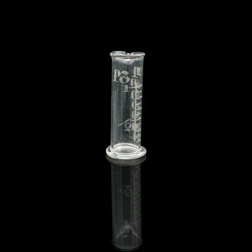 fig 4. Small Antique Pharmacist's Measuring Cup, English, Glass, Apothecary, Victorian