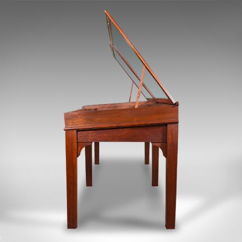 fig 6. 8' 8'' Long Antique Display Cabinet, English, Shop Retail Showcase, Edwardian