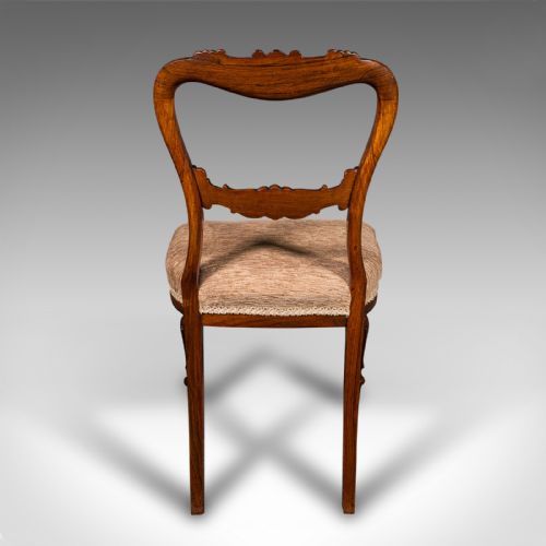 fig 2. Set Of 5 Antique Dining Chairs, Scottish, Buckle Back Seat, William IV, C.1835