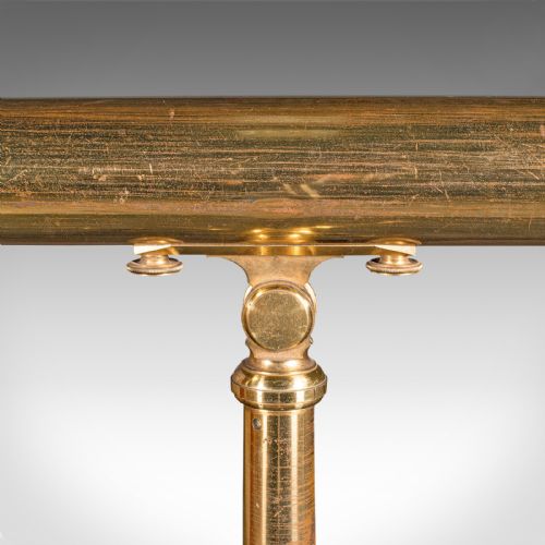 fig 5. Antique Library Telescope, English, Brass, Astronomical, Dollond, Late Victorian