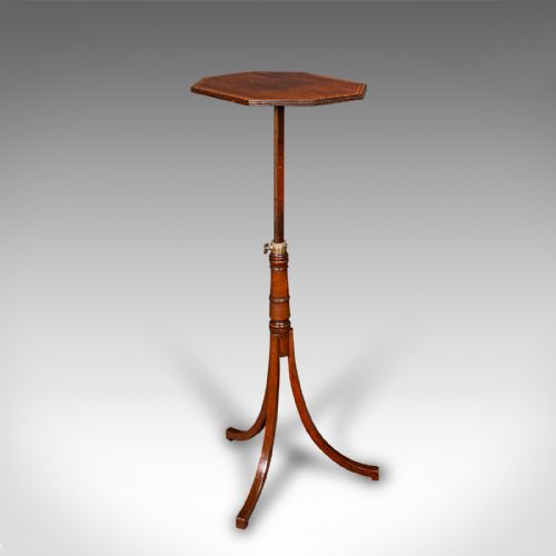 fig 2. Antique Metamorphic Wine Table, English, Tilt Top, Side, Lamp, Regency, C.1820