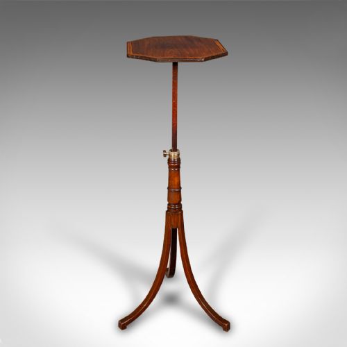 fig 4. Antique Metamorphic Wine Table, English, Tilt Top, Side, Lamp, Regency, C.1820