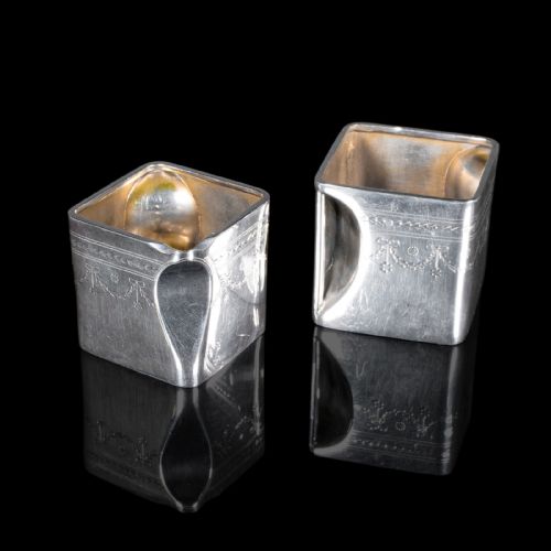 ANTIQUE THE CUBE TEA AND COFFEE SET ENGLISH SILVER PLATE POURER CREAMER 1920 - ADDITIONAL PHOTO 11