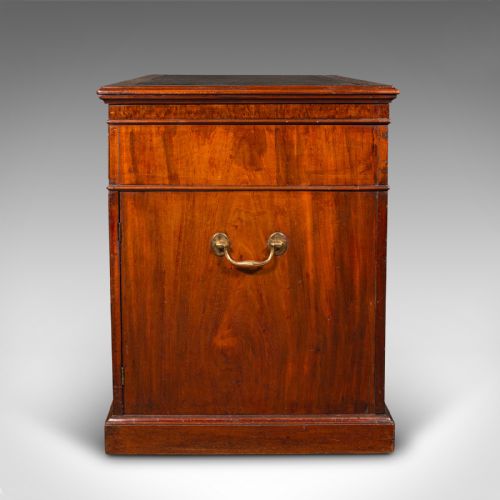 fig 6. Antique Architect's Desk, English, Adjustable, Draughtsman, Pedestal, Georgian