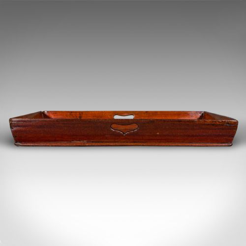 fig 1. Large Antique Butler's Polishing Tray, English, Serving, Afternoon Tea, Georgian
