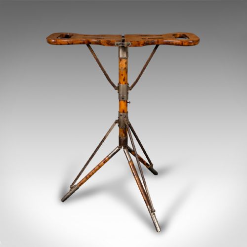 ANTIQUE GENTLEMAN'S VALET STICK ENGLISH METAMORPHIC SHOOTING SEAT VICTORIAN - ADDITIONAL PHOTO 2