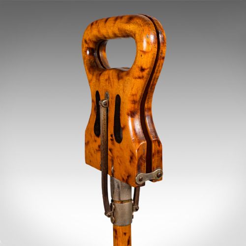 ANTIQUE GENTLEMAN'S VALET STICK ENGLISH METAMORPHIC SHOOTING SEAT VICTORIAN - ADDITIONAL PHOTO 9