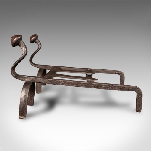 fig 3. Antique Country House Log Burner, English, Cast Iron Fire Grate, Victorian, 1850