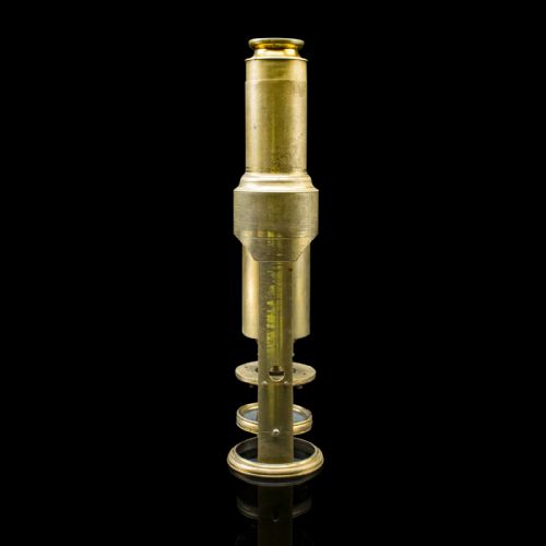fig 4. Antique Student's Field Microscope, English, Scientific Interest, Edwardian
