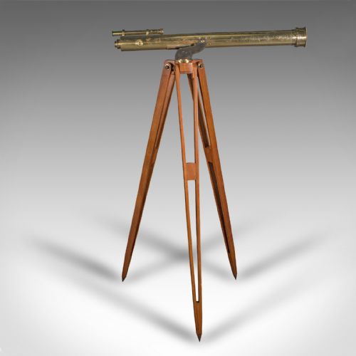 fig 3. Antique Field Telescope, English, Terrestrial, Starboy, Broadhurst Clarkson & Co