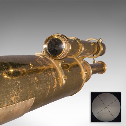 fig 6. Antique Field Telescope, English, Terrestrial, Starboy, Broadhurst Clarkson & Co