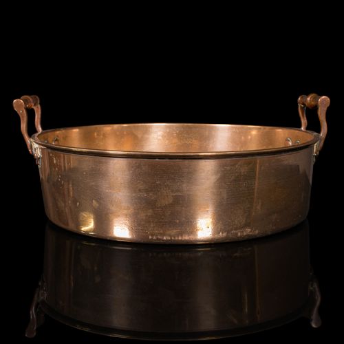 ANTIQUE DUCK ROASTING PAN ENGLISH BRONZE PRESERVING DISH GEORGIAN C1800 - ADDITIONAL PHOTO 1
