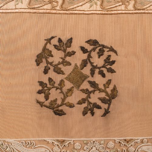 ANTIQUE EMBROIDERY TECHNIQUE SAMPLER ENGLISH NEEDLEPOINT DISPLAY CIRCA 1915 - ADDITIONAL PHOTO 8