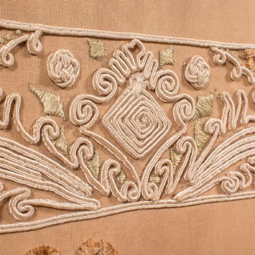 ANTIQUE EMBROIDERY TECHNIQUE SAMPLER ENGLISH NEEDLEPOINT DISPLAY CIRCA 1915 - ADDITIONAL PHOTO 10