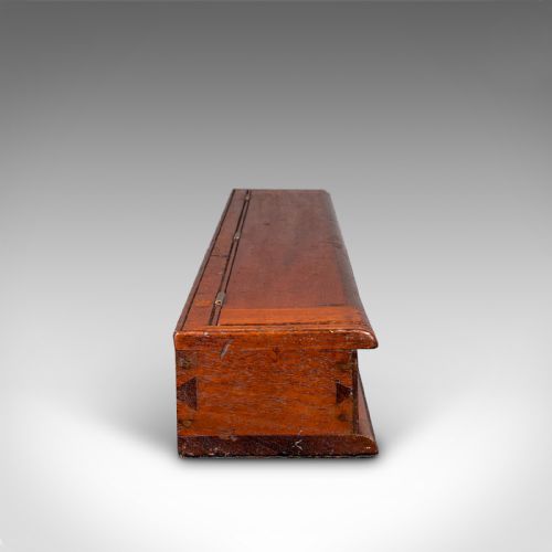 ANTIQUE NAVAL ARCHITECT'S DESK TIDY ENGLISH EXECUTIVE ORGANISER VICTORIAN - ADDITIONAL PHOTO 3