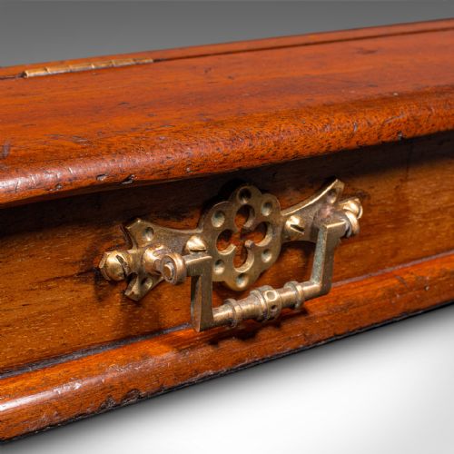 ANTIQUE NAVAL ARCHITECT'S DESK TIDY ENGLISH EXECUTIVE ORGANISER VICTORIAN - ADDITIONAL PHOTO 10