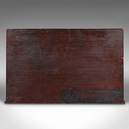 ANTIQUE INSURANCE AGENT'S DESK TIDY ENGLISH OFFICE LETTER ORGANISER VICTORIAN - ADDITIONAL PHOTO 3