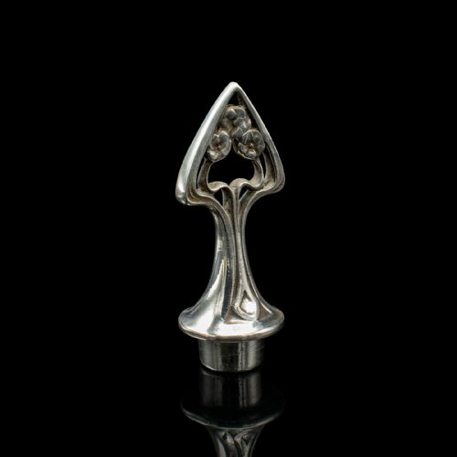 ANTIQUE ART NOUVEAU DECANTER GERMAN DECORATIVE SPIRIT EWER VICTORIAN C1900 - ADDITIONAL PHOTO 10