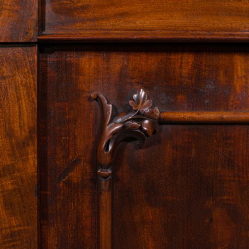 LARGE ANTIQUE BUFFET SERVER ENGLISH SIDE CABINET DISPLAY WHATNOT VICTORIAN - ADDITIONAL PHOTO 10