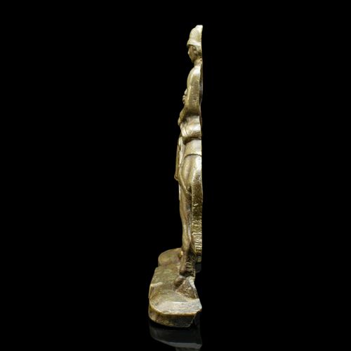 fig 3. Antique Figurative Doorstop, Continental, Bronze, Decor, Door Keeper, Victorian