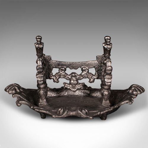 ANTIQUE TOWNHOUSE BOOT SCRAPER ENGLISH GREAT EXHIBITION SHOE PULL VICTORIAN - ADDITIONAL PHOTO 1
