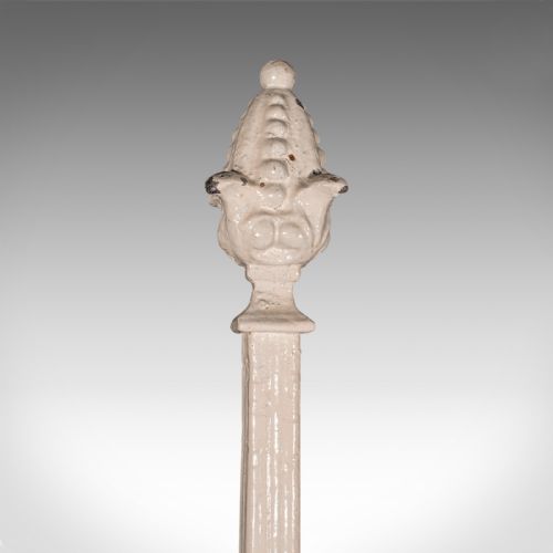 6' TALL ANTIQUE PORTICO COAT STAND ENGLISH HALLWAY UMBRELLA RACK VICTORIAN - ADDITIONAL PHOTO 4