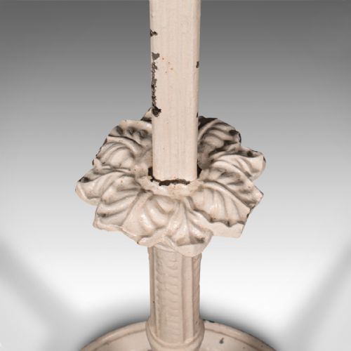 6' TALL ANTIQUE PORTICO COAT STAND ENGLISH HALLWAY UMBRELLA RACK VICTORIAN - ADDITIONAL PHOTO 8