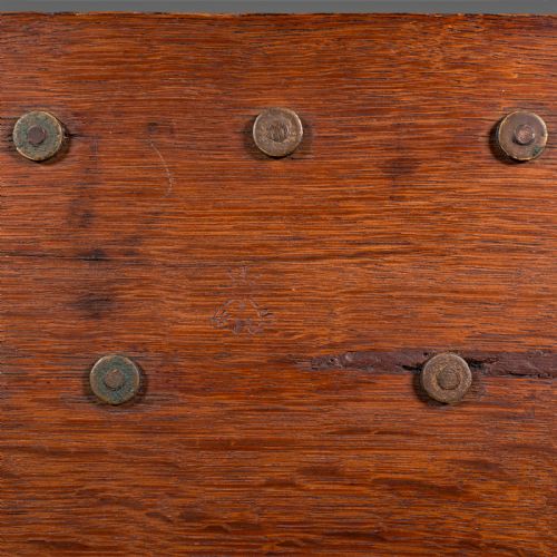 ANTIQUE CHAIRSIDE NEWSPAPER RACK ENGLISH OAK BRASS MAGAZINE STAND EDWARDIAN - ADDITIONAL PHOTO 8