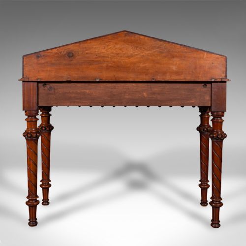 fig 4. Antique Gothic Revival Hall Table, Scottish, Console, Side, Server, Victorian