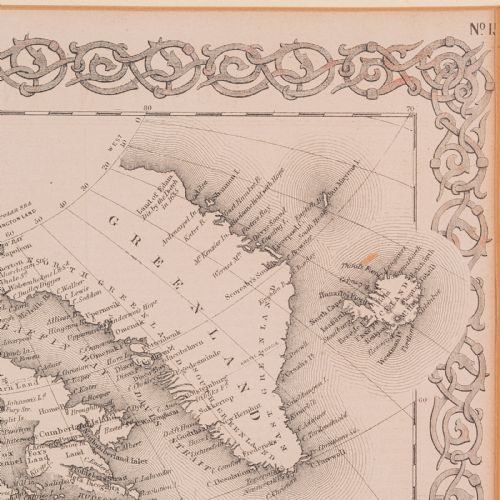 ANTIQUE NORTH AMERICA MAP USA CANADA MEXICO CARTOGRAPHY COLTON VICTORIAN - ADDITIONAL PHOTO 7