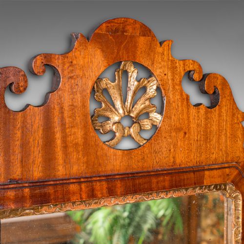 ANTIQUE VANITY MIRROR ENGLISH RECEPTION HALL MORNING ROOM BEDROOM GEORGIAN - ADDITIONAL PHOTO 2