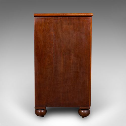 ANTIQUE CHEST OF DRAWERS ENGLISH STORAGE COT DRAWER NEOCLASSICAL VICTORIAN - ADDITIONAL PHOTO 2