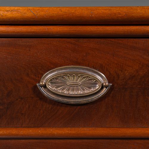 ANTIQUE CHEST OF DRAWERS ENGLISH STORAGE COT DRAWER NEOCLASSICAL VICTORIAN - ADDITIONAL PHOTO 7