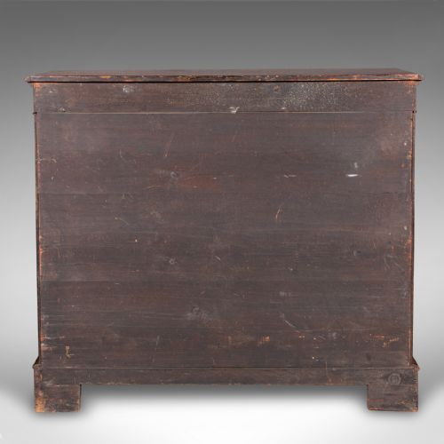 fig 3. Antique Twin Pier Cabinet, English, Walnut, Boxwood, Glazed Bookcase, Regency