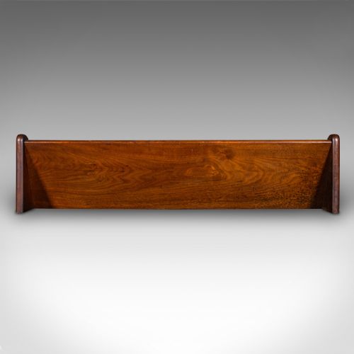fig 3. Antique Large Volume Book Trough, English, Country House Library Rest, Victorian