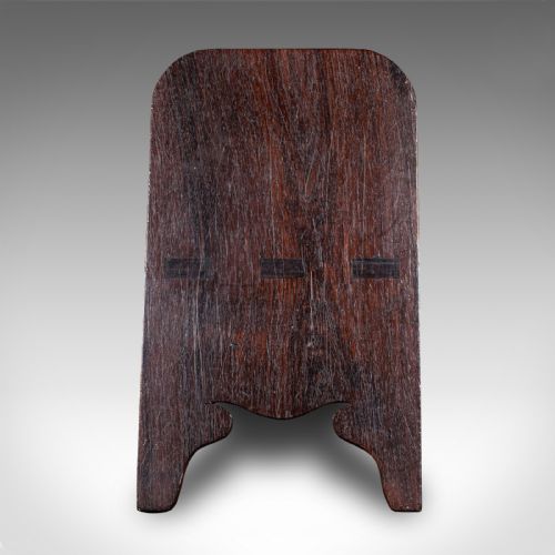 fig 3. Antique Gentleman's Gout Stool, English, Leather, Occasional Foot Rest, Georgian