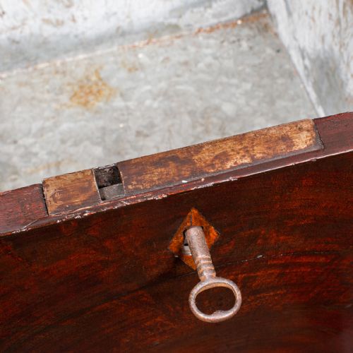 ANTIQUE CELLARETTE ENGLISH WINE CELLAR FIRESIDE STORE BLANKET BOX GEORGIAN - ADDITIONAL PHOTO 11
