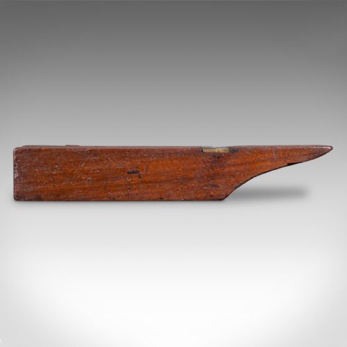 ANTIQUE OFFICER'S FIELD BOOT JACK ENGLISH OAK CAMPAIGN SHOE PULL GEORGIAN - ADDITIONAL PHOTO 3