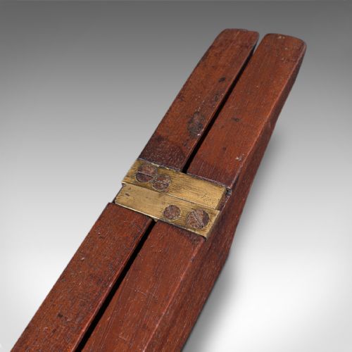 ANTIQUE OFFICER'S FIELD BOOT JACK ENGLISH OAK CAMPAIGN SHOE PULL GEORGIAN - ADDITIONAL PHOTO 8